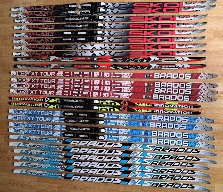 Nowe Komplety Biegowe Narty Wiązania Buty Kijki