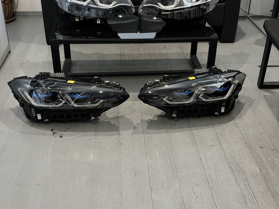 Laser bmw g22 g80 g82 передні фари оптика bmw m3 m4 m440 shadow line