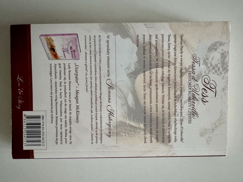 Thomas Hardy - Thessa d’Urberville