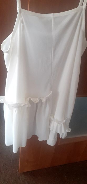 Bluzka top biala Asos
