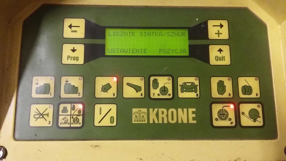 KRONE Komputer Pilot Sterownik Pulpit, JEZYK POLSKI NAPRAWA CombiPack