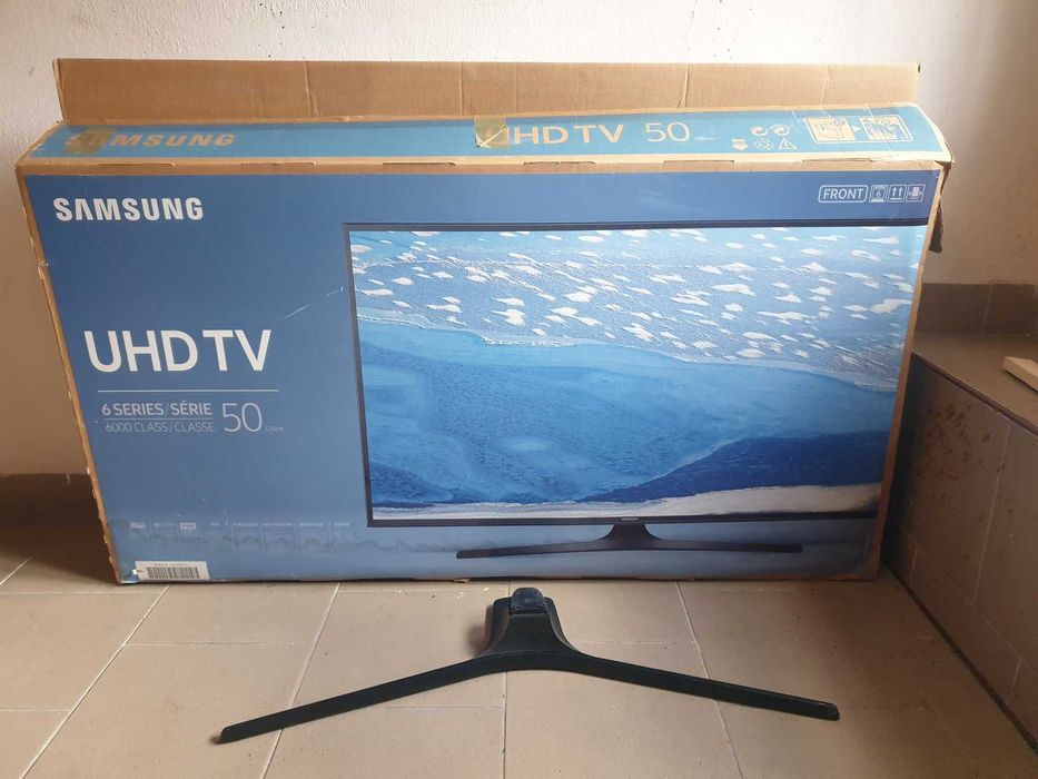 TV Samsung UE50KU6000W  4K  + pilot  bez podstawy