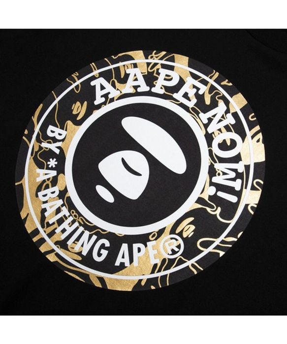 T-shirt z nadrukiem AAPE S
