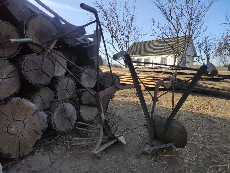 Плуг і копач кінний