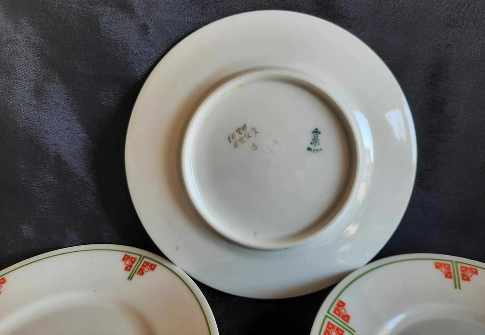 Silesia Ohme Podstawek Porcelana Art - Deco Rivoli