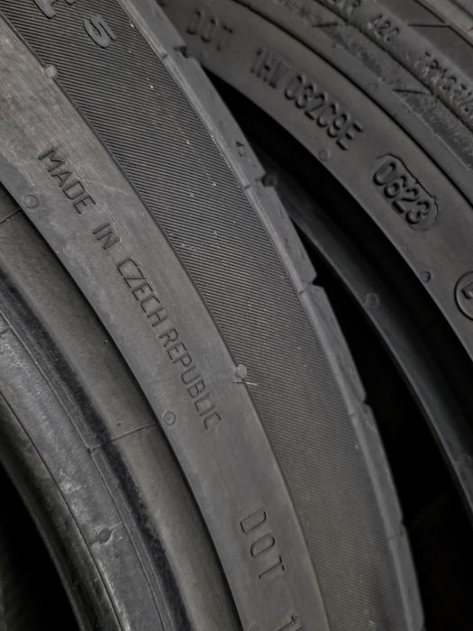 Пара 235/45r20 Continental | 2023 | Made in Czech Republic | 2шт | Преміум шини | Ідеальний стан, без пошкоджень, без ремонтів, без дефектів