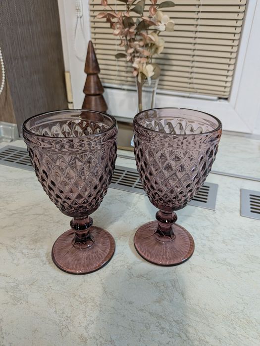 Бокали для вина та інших напоїв 320 мл . Ціна за 2 штуки