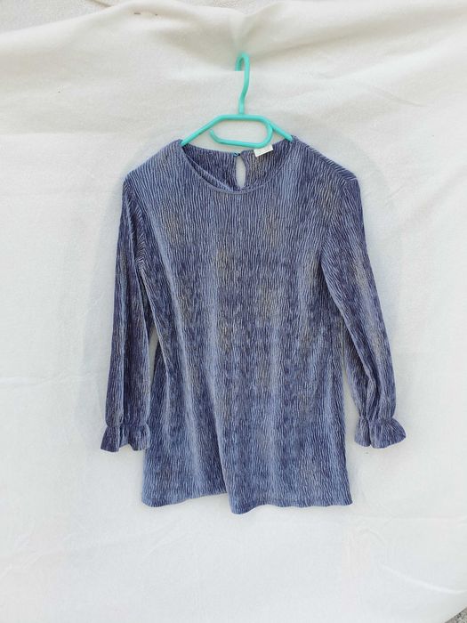 Zara, welurowa sukienka, rozmiar 140