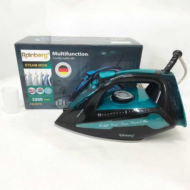 Утюг с керамической подошвой RAINBERG RB-6310 3200W