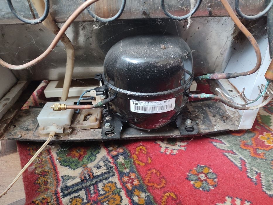 Двокамерний Холодильник Донбас з новим компресором