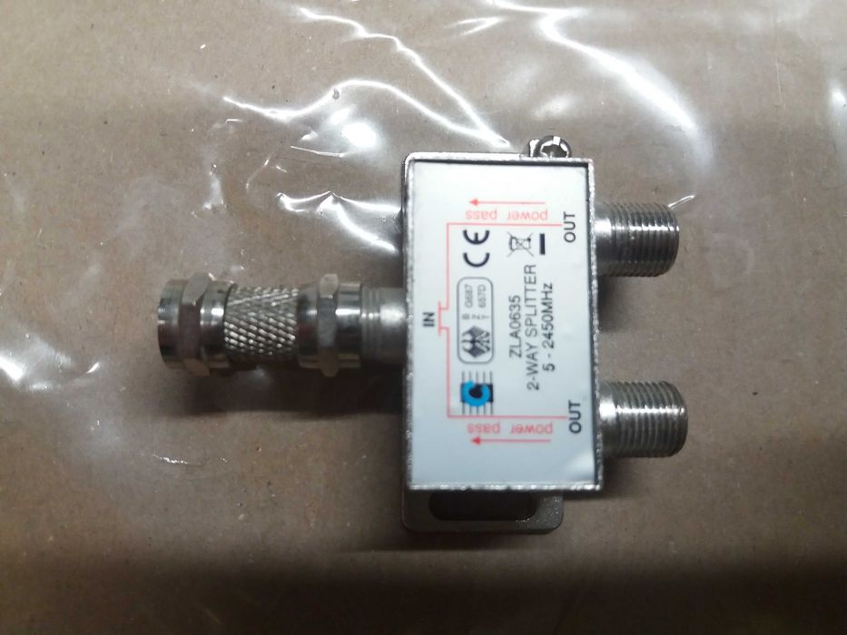 Stary Rozgałęznik antenowy Splitter