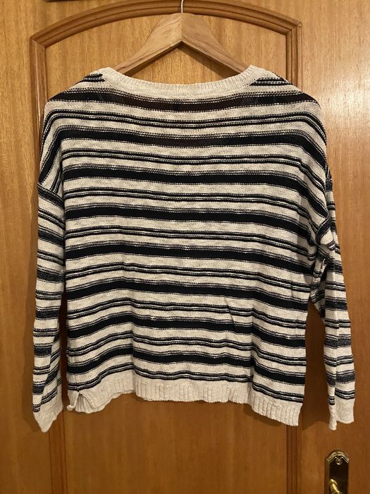 Camisola de malha às riscas - Stradivarius