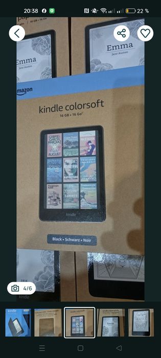 Kindle 11 , Kindle 12 та  colorsoft з чохлом в комплекті