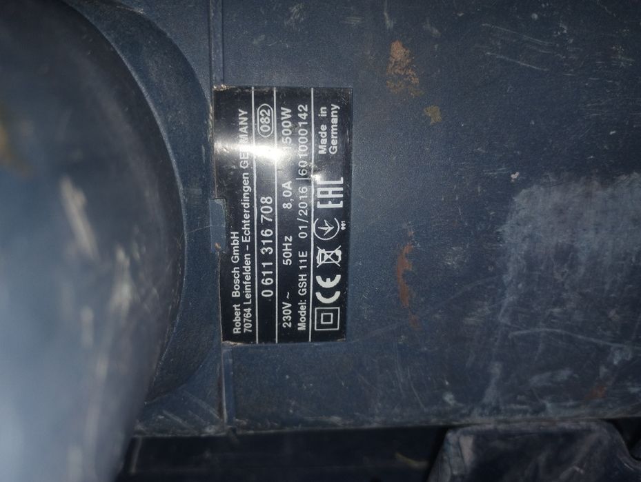 Młot udarowy Bosch gsh11 e