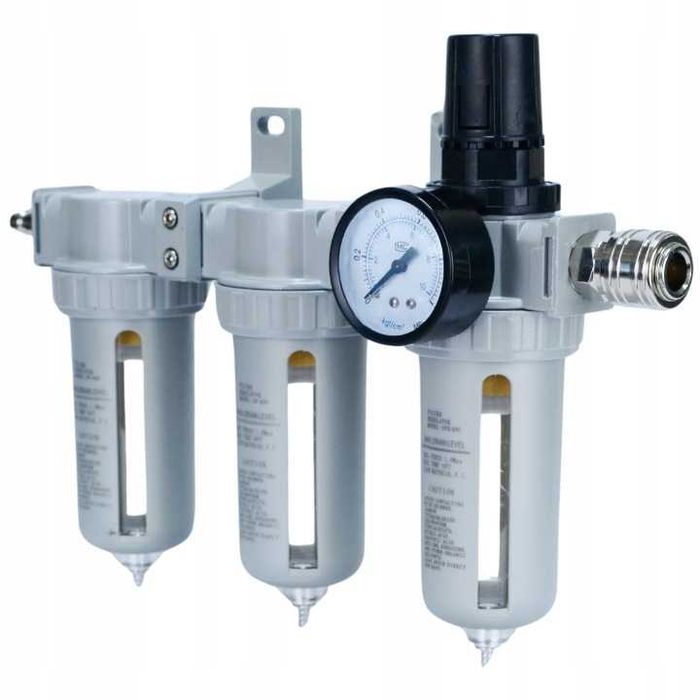 Filtr odwadniacz odolejacz reduktor separator powietrza 1/2 3w1 NOWA