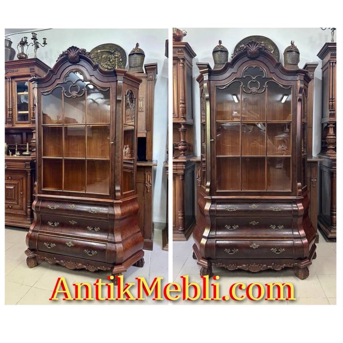 Вітрина сервант дерево витрина 3623