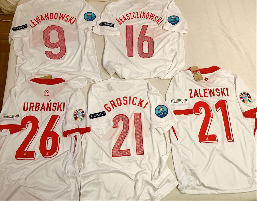 Piłka Nożna Nowe Koszulki Reprezentacji Polski Retro Kolekcja Gwiazd