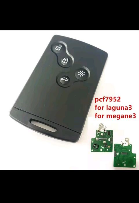 Корпус ключа карти Renault Clio Megane2 , Scenic 2