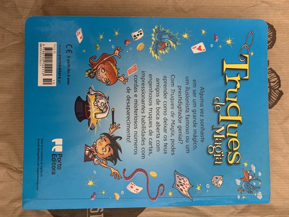 Livro de truques de Magia