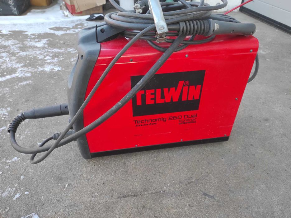 Spawarka Telwin TechnoMig 260  Mig Alu lutospawarka Mało używna