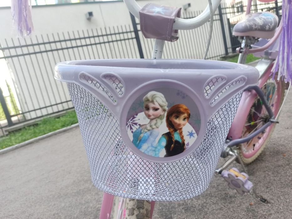 Велосипед детский для девочек. 20'. ICE FROZEN Холодное Сердце. Эльза.
