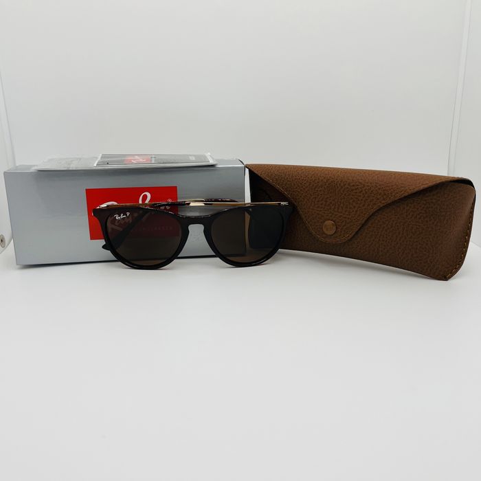 Солнцезащитные очки Ray Ban Erika 4171P Glossy Brown-Gold|Brown