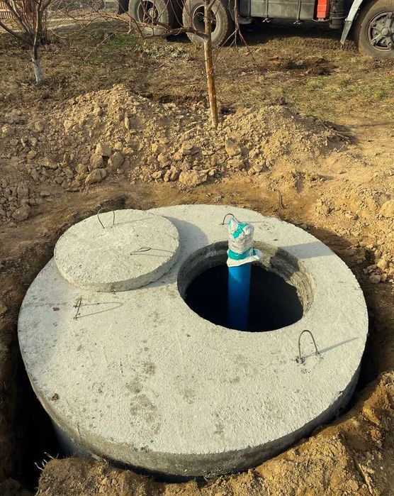 Кільця бетонні КС-13-06: скважина, септик, вигрібна яма. Ставище