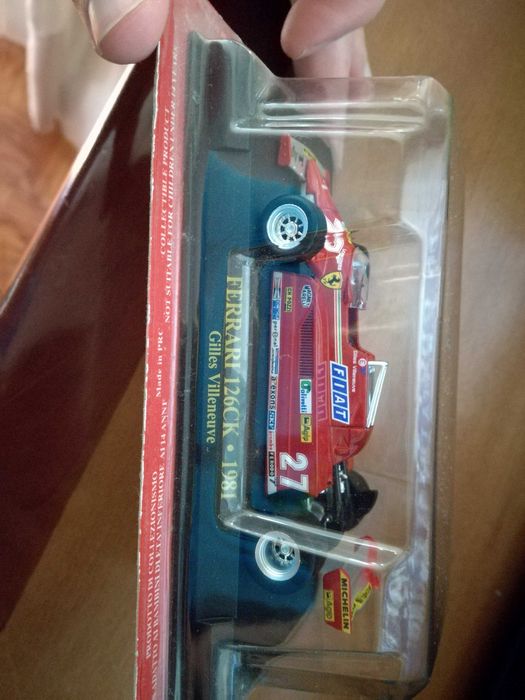 Miniatura Ferrari 126ck F1 1981
