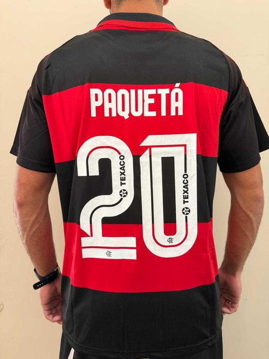 Camisa Flamengo Adidas 2026/2027 - Paquetá 20 (Nova com Etiqueta)