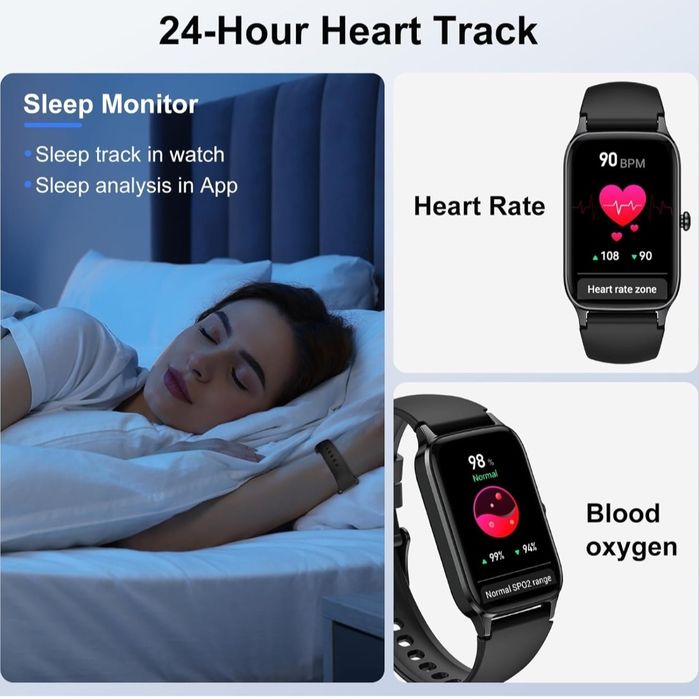 Dyurwa P97 Smartwatch  czarny