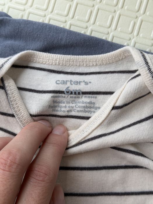 Набір боді з довгим рукавом carter's
