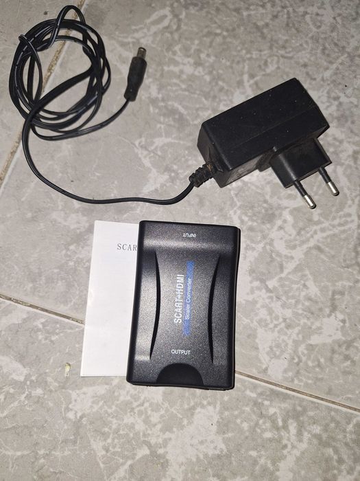 Conversor scart-hdmi de scart para hdmi