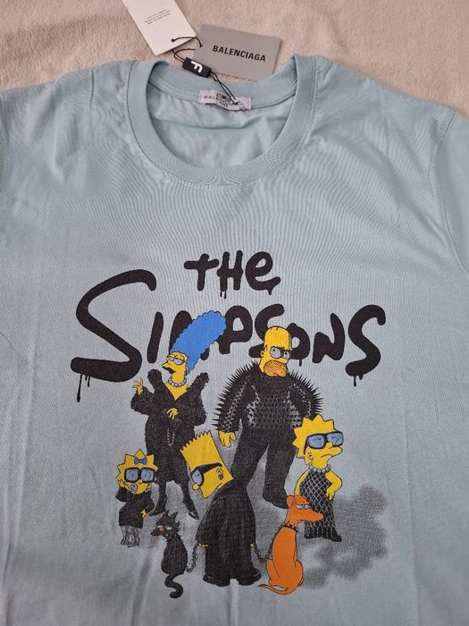 T-shirt męski z nadrukiem the Simpson 2XL nowa