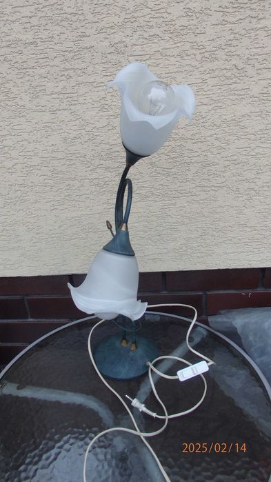 Lampa stojąca oświetleniowa 2-u żarówkowa (2x60W)