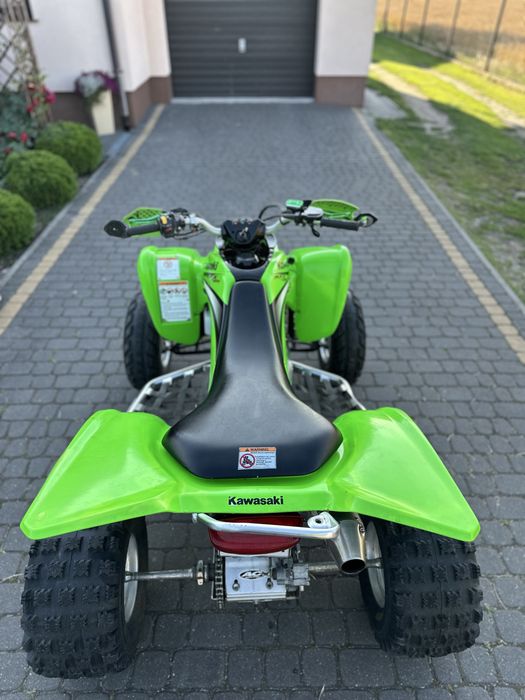 Kawasaki kfx 400, ltz 400 zarejestrowany
