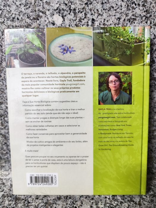 Livro: "Faça a sua Horta Biológica" do Círculo de Leitores