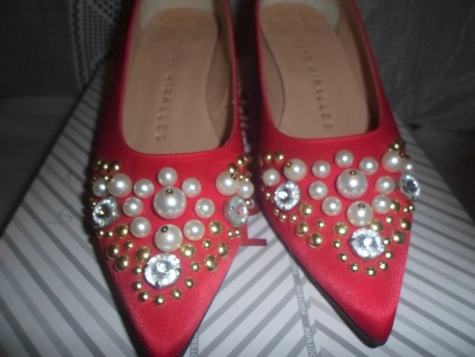sapatos como novos  para cerimónia para senhora