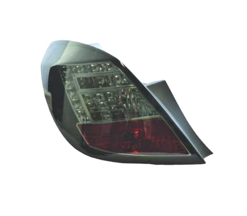 FAROLINS TRASEIROS LED OPEL CORSA D 06-11 CROMADO ESCURECIDO