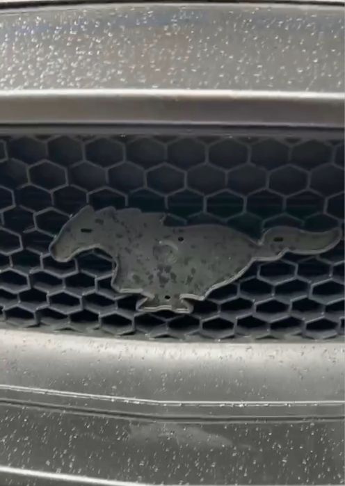 Ford mustang 2015+ emblemat logo na przedni zderzak grill