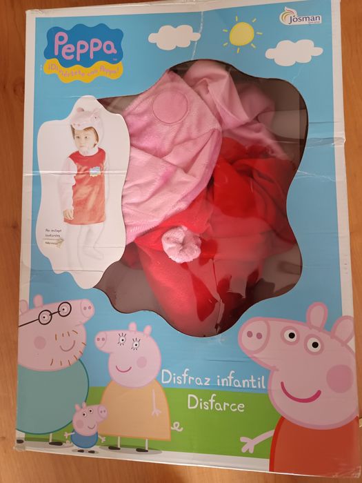 Disfarce/ Máscara de Carnaval Porquinha Peppa / Peppa Pig