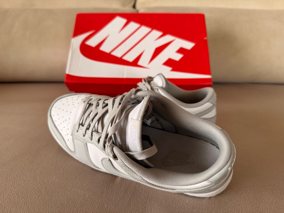 Nike Dunk Retro - 42,5 - white/grey fog (como novas)