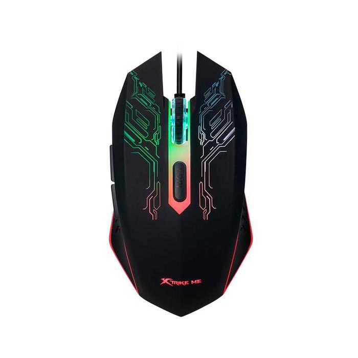 Игровой набор клавиатура мышка RGB наушники коврик XTRIKE ME CMX-415