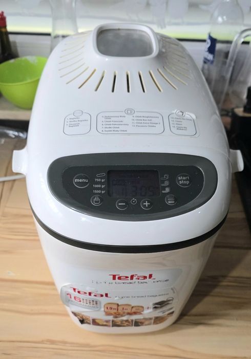 Wypiekaczkowe do chleba TEFAL gwarancja