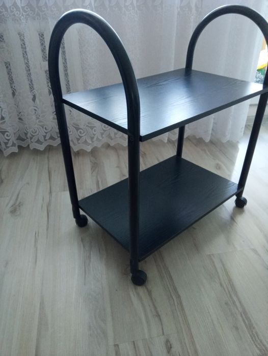 Stolik mobilny- półka bdb