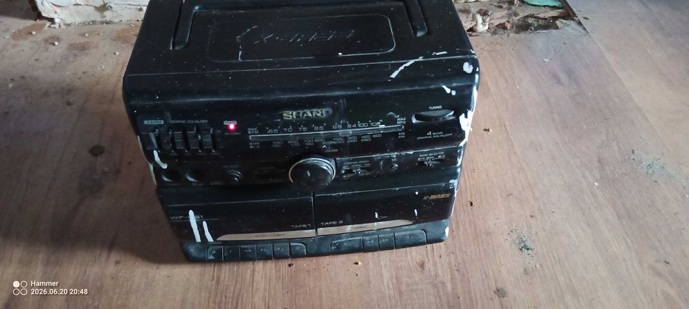 radiomagnetofon Sharp
