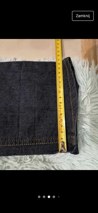 Spodnie ciążowe jeans rozm L