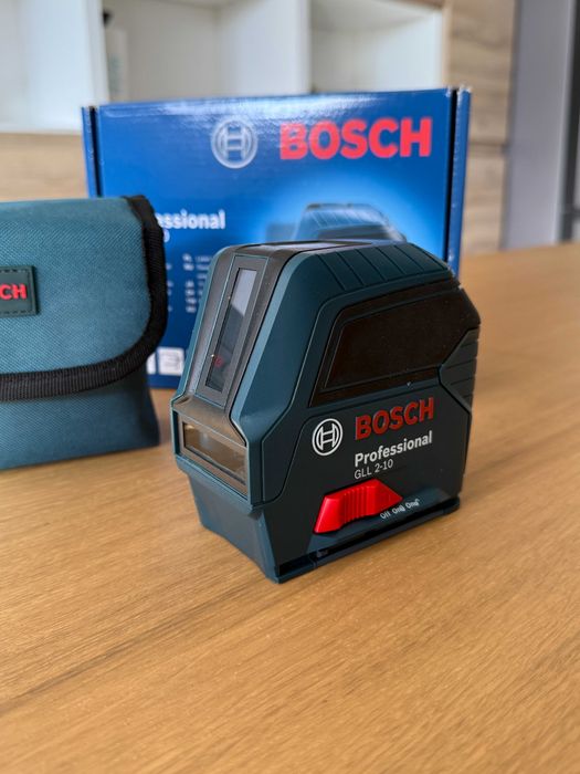 Nível Laser Bosch Professional GLL 2-10 - Alta Precisão e Durabilidade