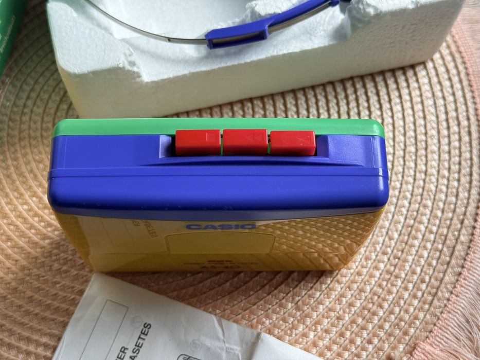 Walkman Casio AS-40 super stan komplet