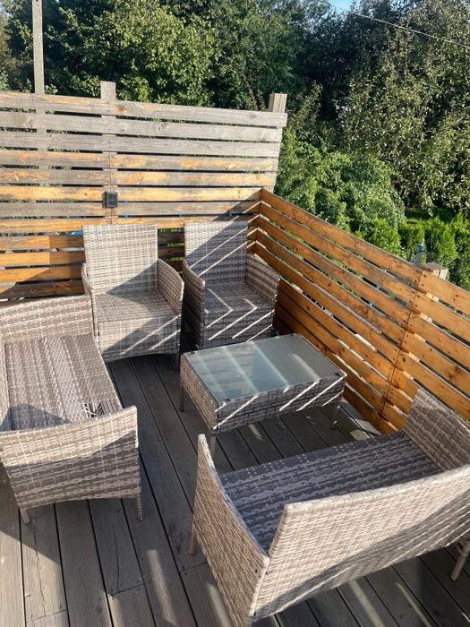 Meble tarasowe- a'la wiklinowe