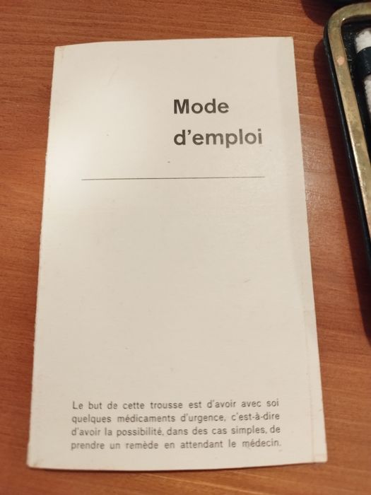 Kit medicamentos urgentes